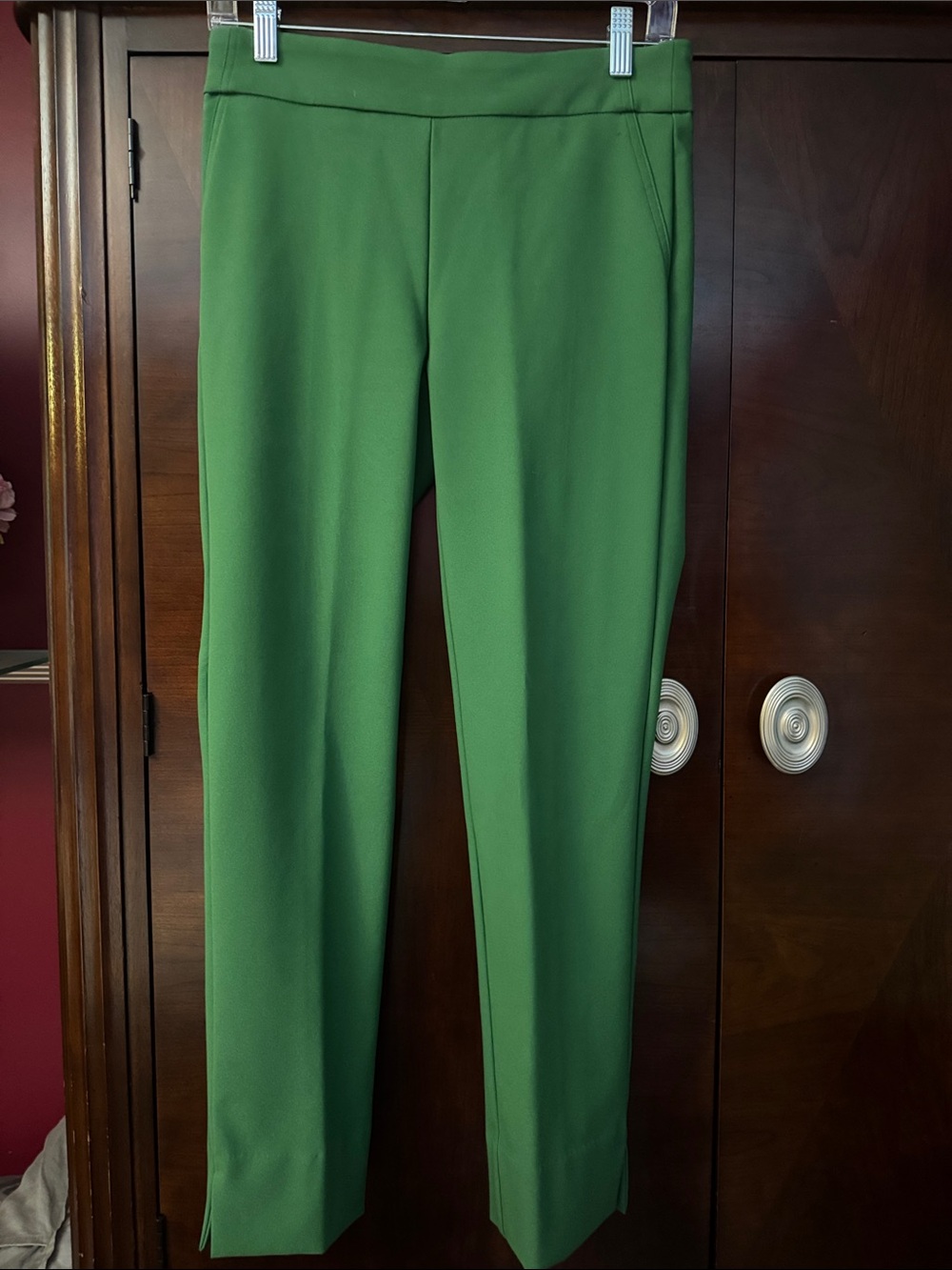 Rachel Zoe Bright Green Skinny Pants